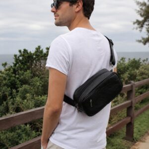 leather crossbody bag