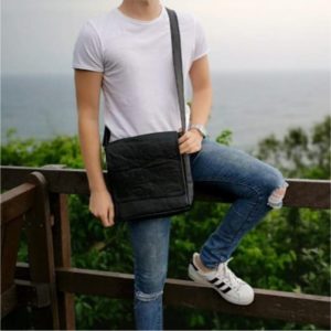 leather crossbody messenger bag